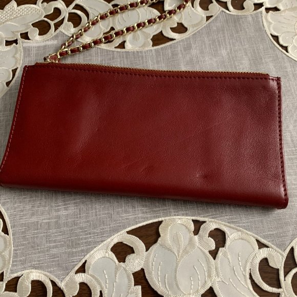 Lancaster Paris Leather Wallet / Wristlet - Picture 7 of 7
